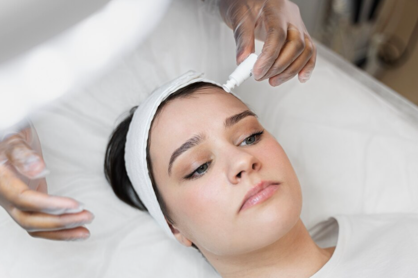 Chemical peel de-tanning treatment