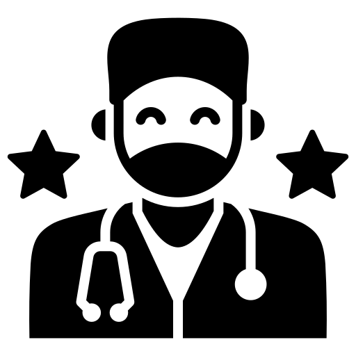 Expert doctors icon