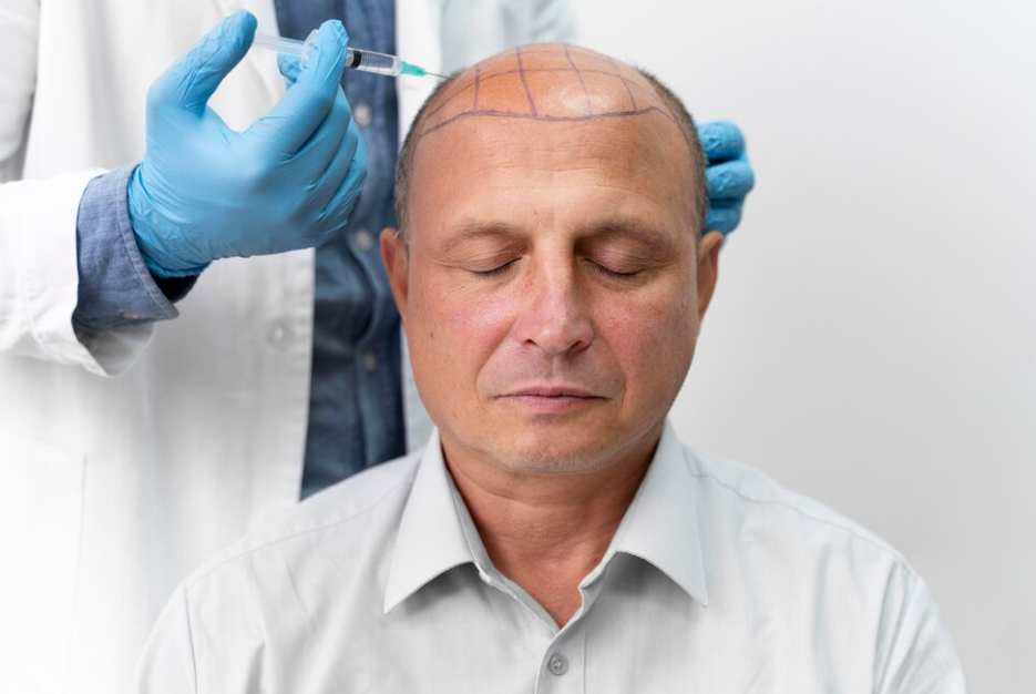 PRP injection for hair fall