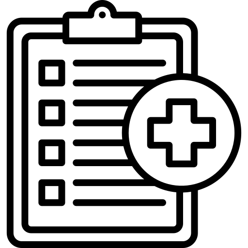 Personalized recovery plans icon